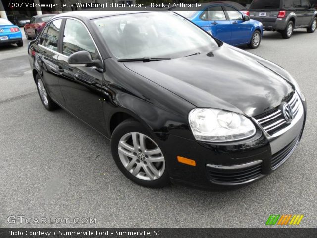 2007 Volkswagen Jetta Wolfsburg Edition Sedan in Black
