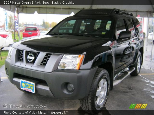 2007 Nissan Xterra S 4x4 in Super Black