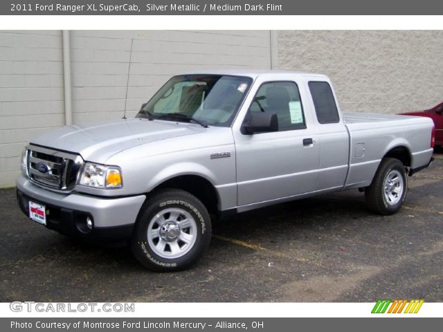 2011 Ford Ranger XL SuperCab in Silver Metallic