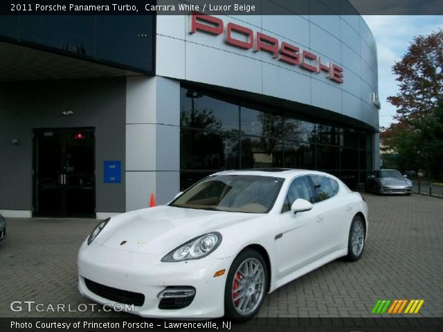 2011 Porsche Panamera Turbo in Carrara White