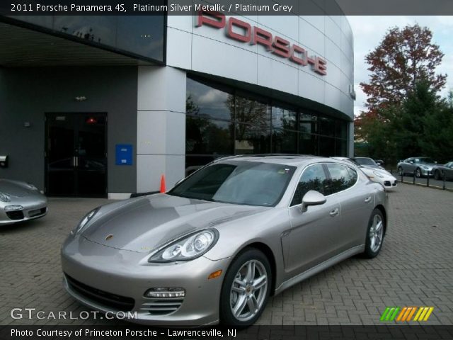 2011 Porsche Panamera 4S in Platinum Silver Metallic