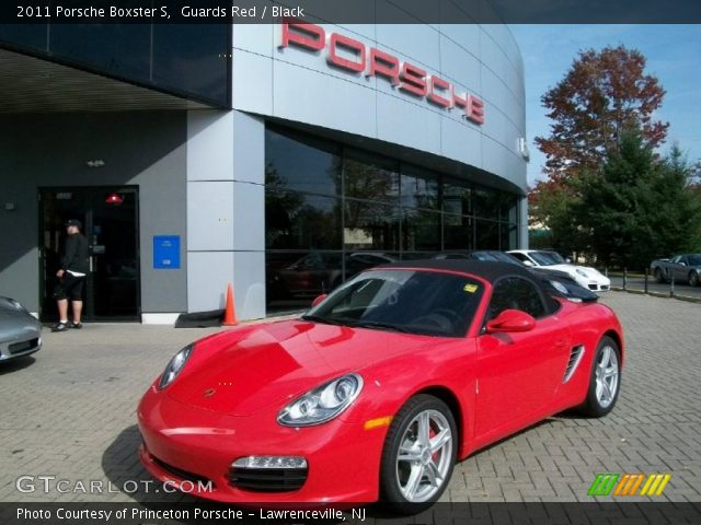 2011 Porsche Boxster S in Guards Red