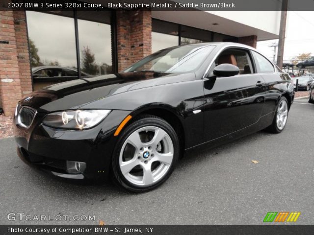 2007 BMW 3 Series 328xi Coupe in Black Sapphire Metallic