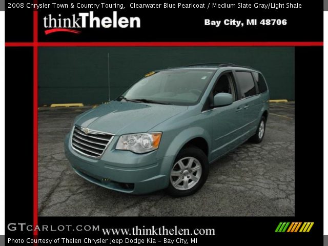 2008 Chrysler Town & Country Touring in Clearwater Blue Pearlcoat