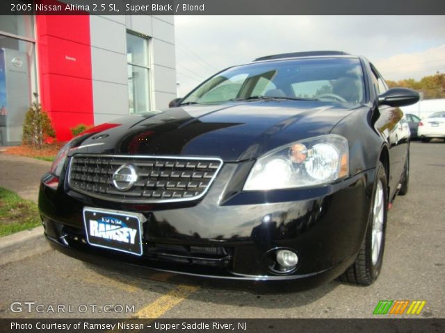 2005 Nissan Altima 2.5 SL in Super Black