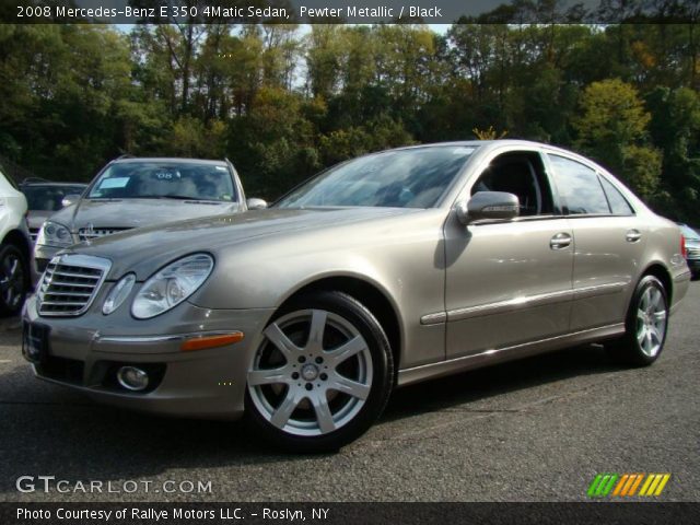 2008 Mercedes-Benz E 350 4Matic Sedan in Pewter Metallic