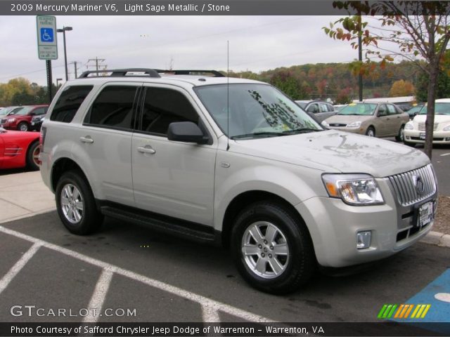 2009 Mercury Mariner V6 in Light Sage Metallic