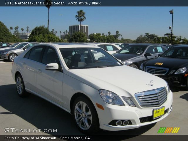 2011 Mercedes-Benz E 350 Sedan in Arctic White