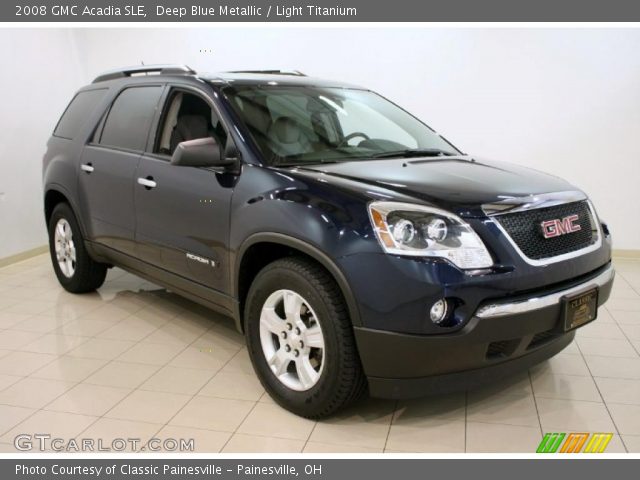 2008 GMC Acadia SLE in Deep Blue Metallic