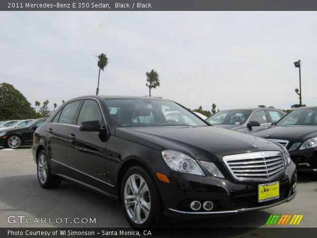 2011 Mercedes-Benz E 350 Sedan in Black