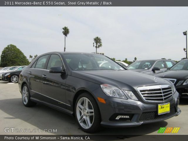 2011 Mercedes-Benz E 550 Sedan in Steel Grey Metallic
