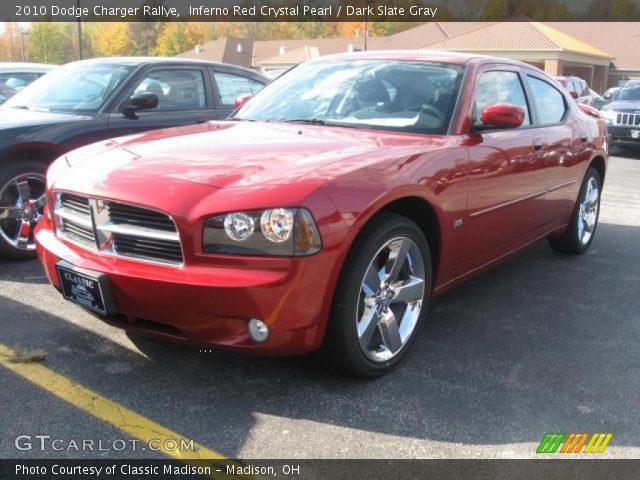 2010 Dodge Charger Rallye in Inferno Red Crystal Pearl