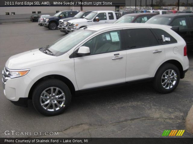 2011 Ford Edge SEL AWD in White Suede