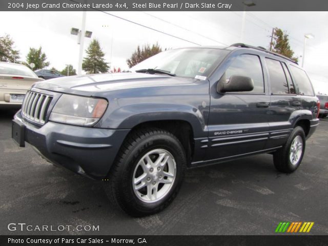 2004 Jeep Grand Cherokee Laredo 4x4 in Steel Blue Pearl