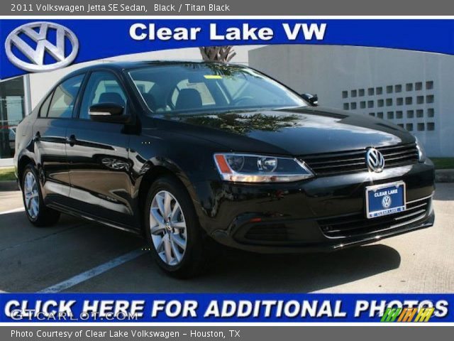 2011 Volkswagen Jetta SE Sedan in Black