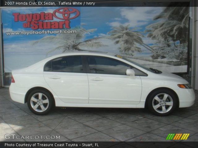 2007 Honda Civic EX Sedan in Taffeta White