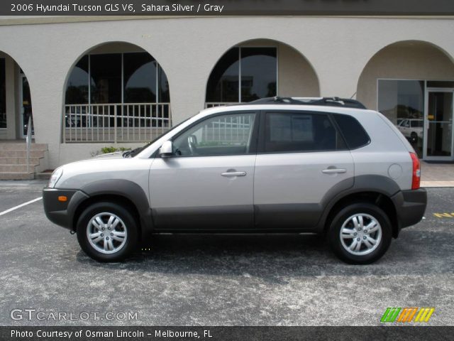 2006 Hyundai Tucson GLS V6 in Sahara Silver