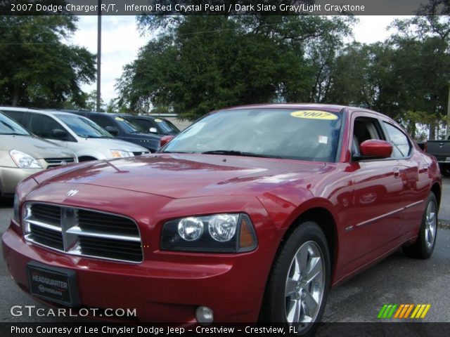 2007 Dodge Charger R/T in Inferno Red Crystal Pearl