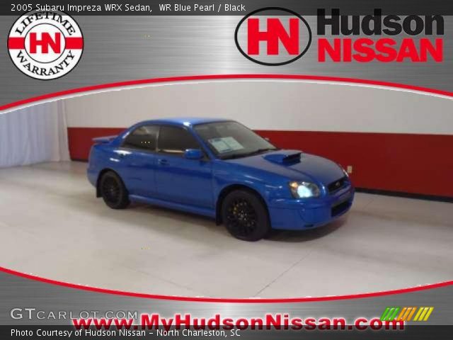 2005 Subaru Impreza WRX Sedan in WR Blue Pearl