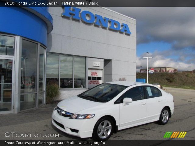 2010 Honda Civic LX-S Sedan in Taffeta White