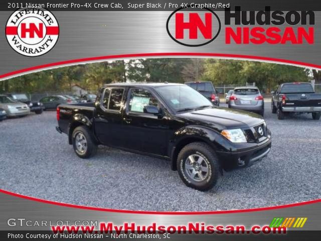 2011 Nissan Frontier Pro-4X Crew Cab in Super Black