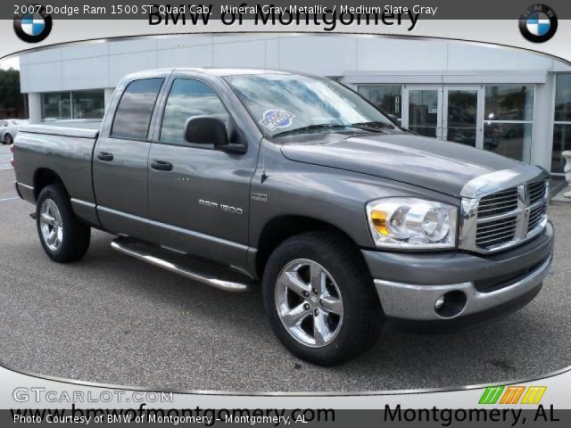 2007 Dodge Ram 1500 ST Quad Cab in Mineral Gray Metallic