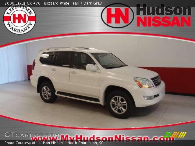 2008 Lexus GX 470 in Blizzard White Pearl