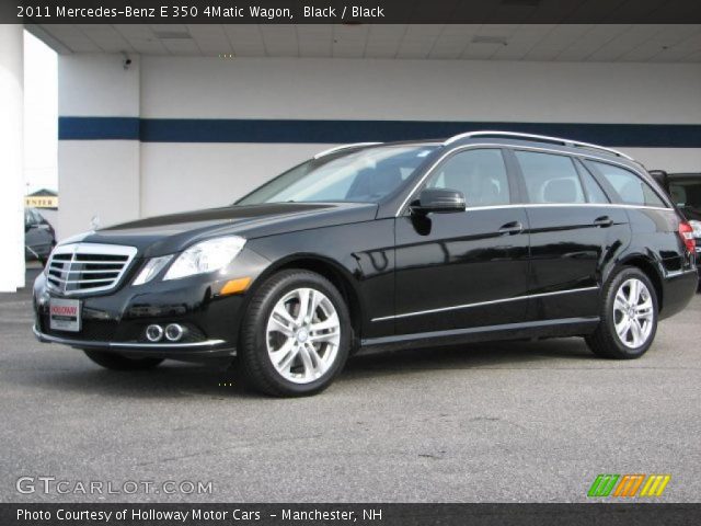 2011 Mercedes-Benz E 350 4Matic Wagon in Black