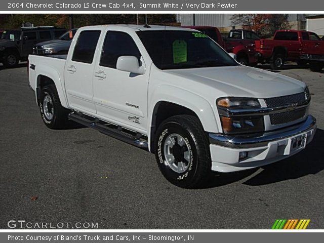 2004 Chevrolet Colorado LS Crew Cab 4x4 in Summit White