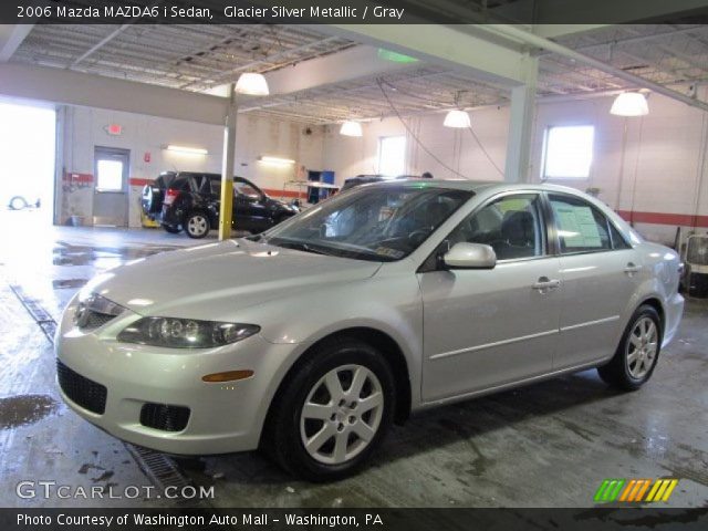 2006 Mazda MAZDA6 i Sedan in Glacier Silver Metallic