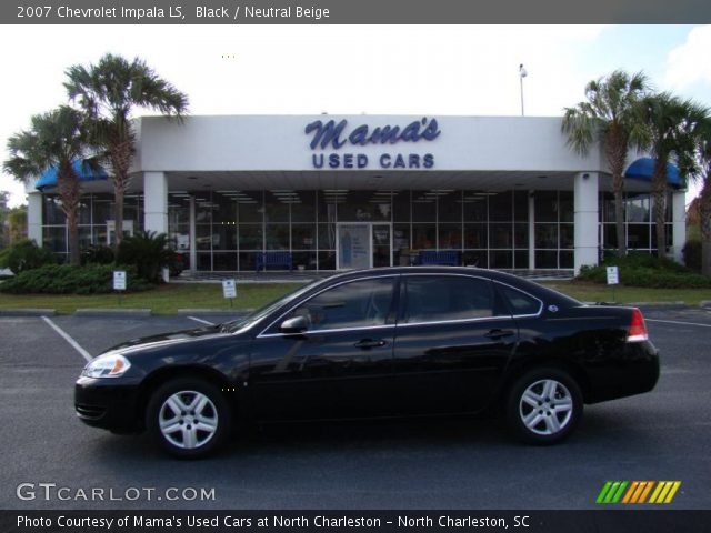 2007 Chevrolet Impala LS in Black
