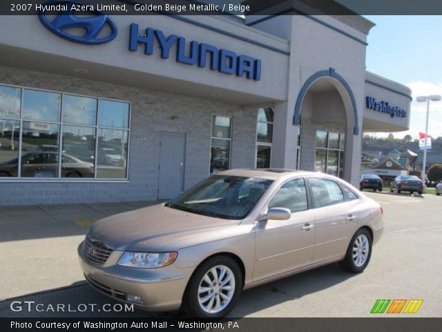 2007 Hyundai Azera Limited in Golden Beige Metallic