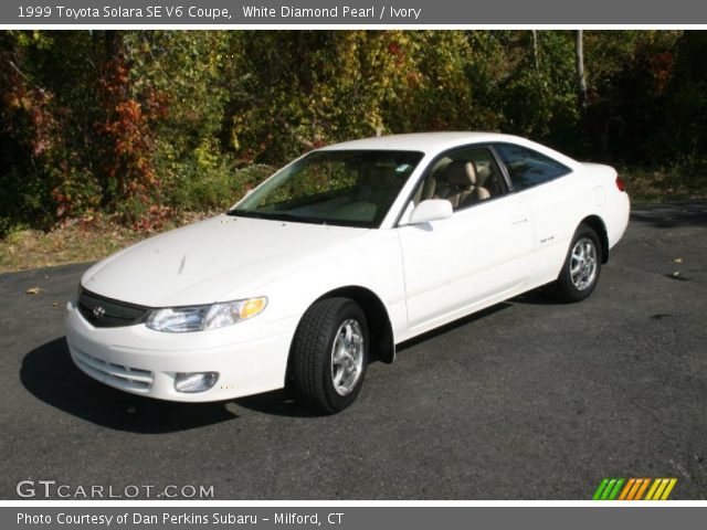 1999 Toyota Solara SE V6 Coupe in White Diamond Pearl
