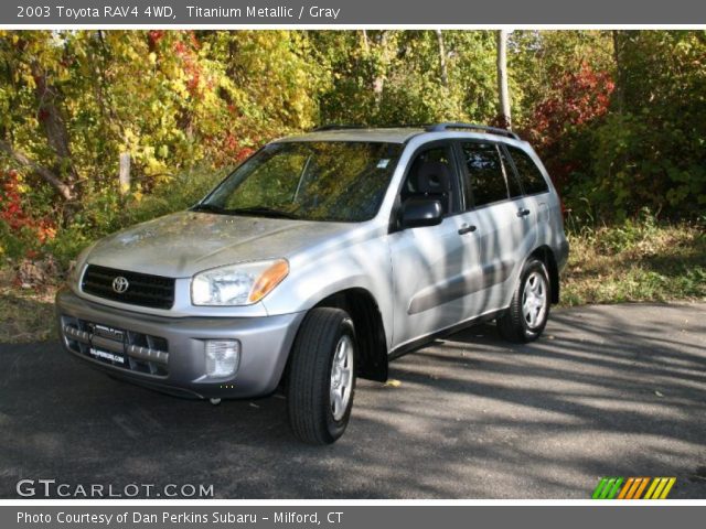 2003 Toyota RAV4 4WD in Titanium Metallic