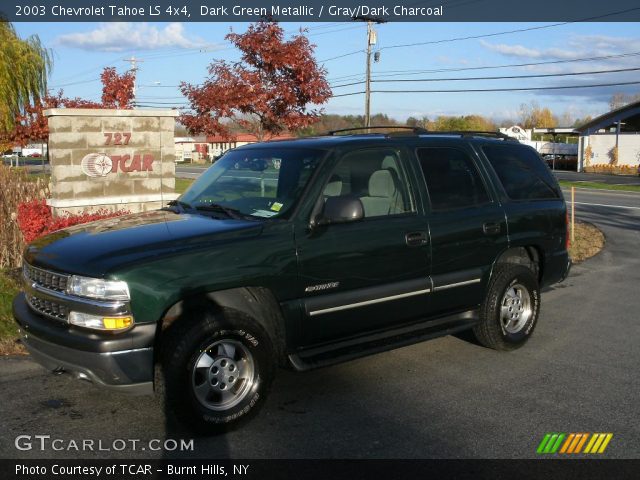 2003 Chevrolet Tahoe LS 4x4 in Dark Green Metallic