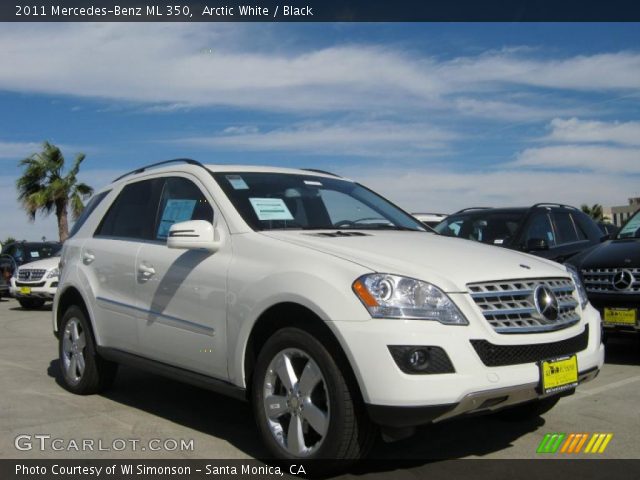 2011 Mercedes-Benz ML 350 in Arctic White