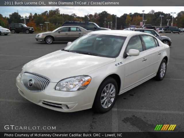2011 Buick Lucerne CXL in White Diamond TriCoat