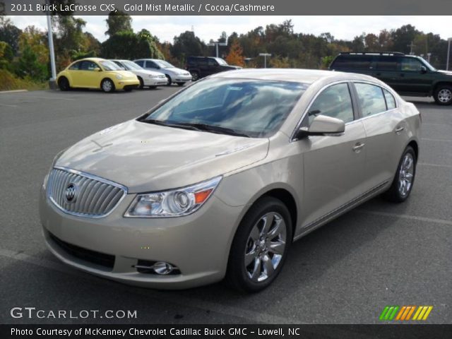 2011 Buick LaCrosse CXS in Gold Mist Metallic