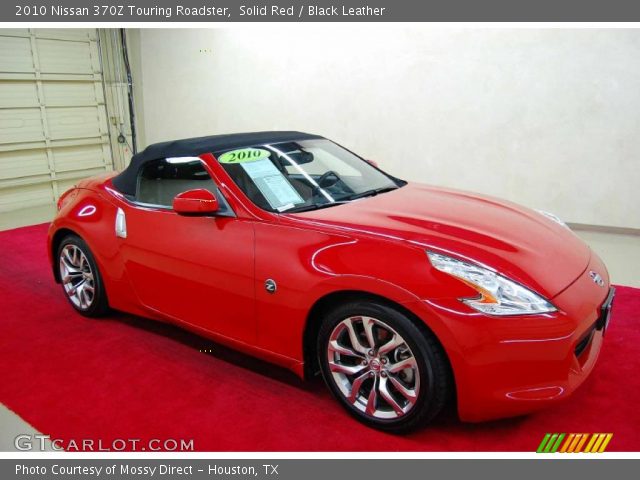 2010 Nissan 370Z Touring Roadster in Solid Red