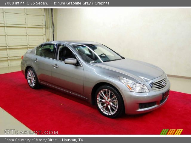 2008 Infiniti G 35 Sedan in Platinum Graphite Gray