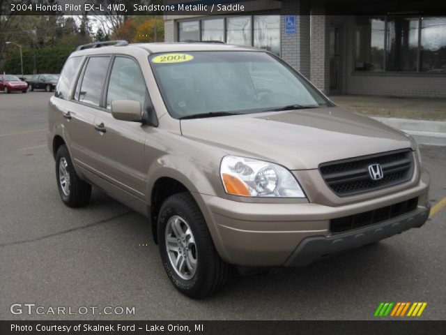 2004 Honda Pilot EX-L 4WD in Sandstone Metallic