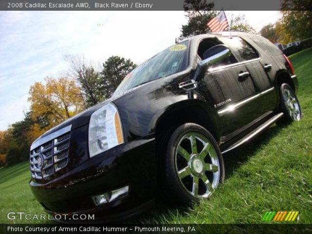 2008 Cadillac Escalade AWD in Black Raven