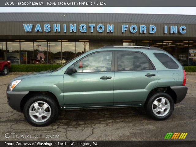 2008 Kia Sportage LX in Royal Jade Green Metallic