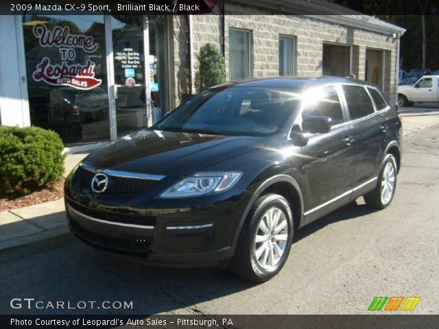 2009 Mazda CX-9 Sport in Brilliant Black