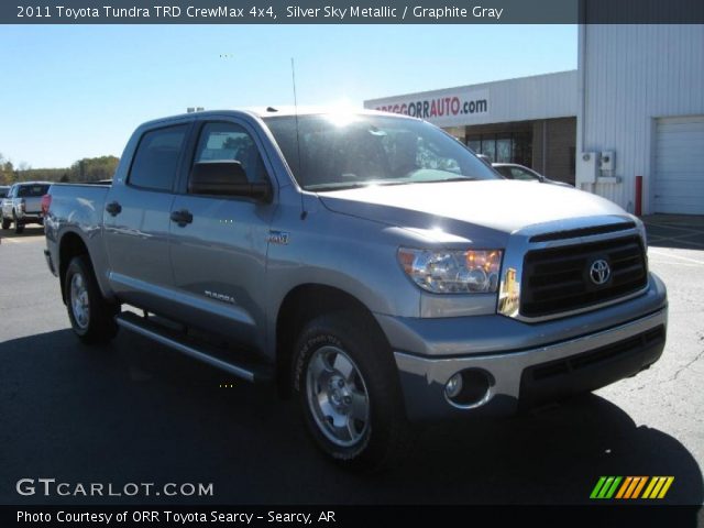 2011 Toyota Tundra TRD CrewMax 4x4 in Silver Sky Metallic