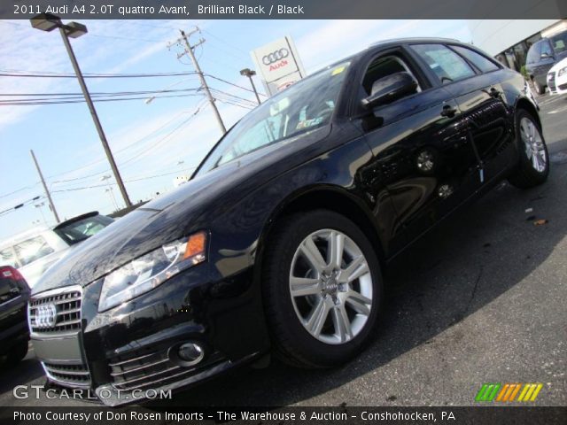 2011 Audi A4 2.0T quattro Avant in Brilliant Black