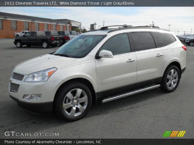 2011 Chevrolet Traverse LTZ in White Diamond Tricoat