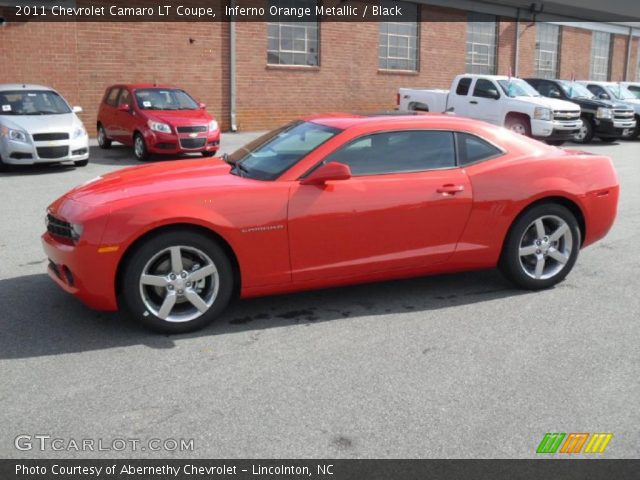 2011 Chevrolet Camaro LT Coupe in Inferno Orange Metallic