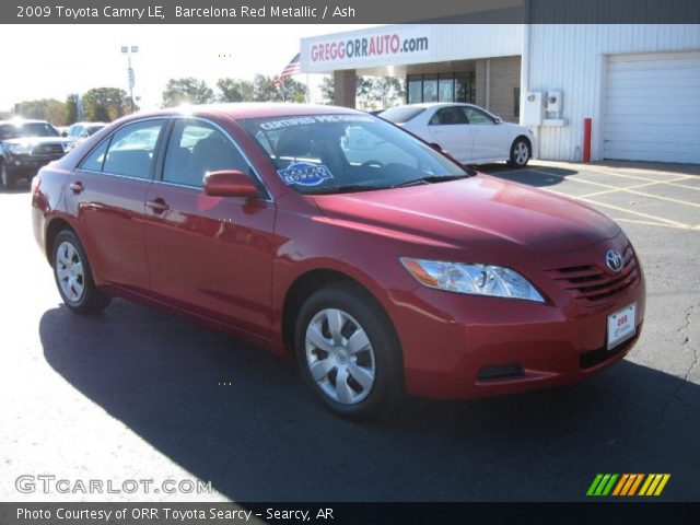 2009 Toyota Camry LE in Barcelona Red Metallic