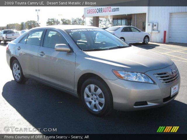 2009 Toyota Camry LE in Desert Sand Metallic